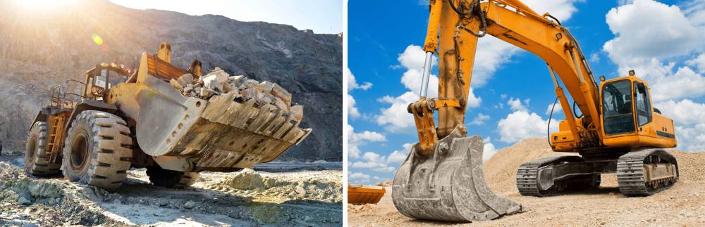 bucket tooth steel round bar application