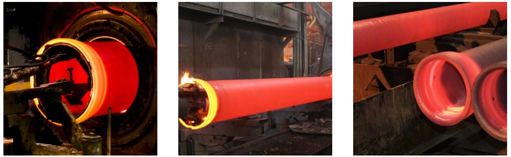 processing of ductile iron pipe
