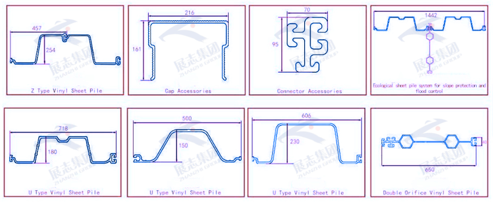 pvc sheet piles price