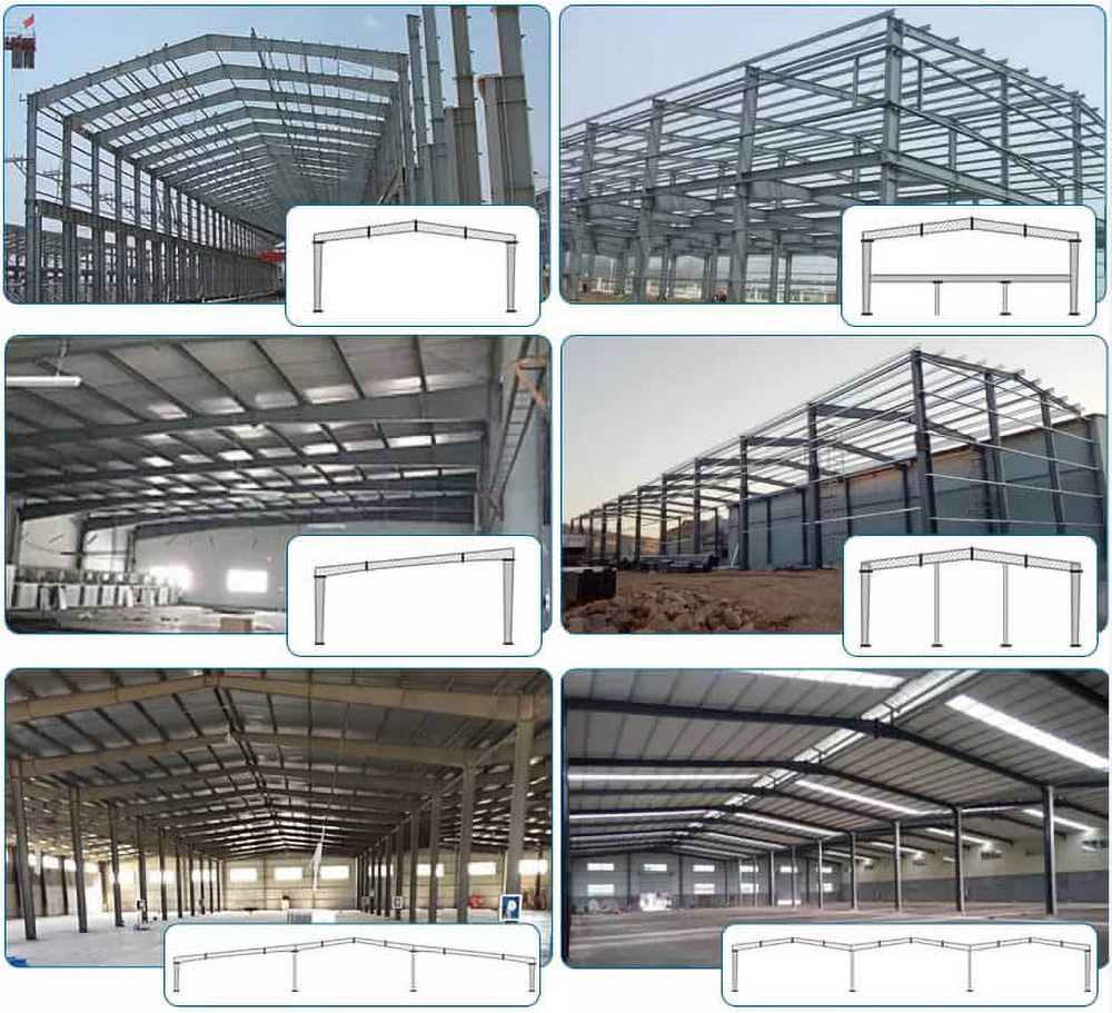 types of portal steel structure
